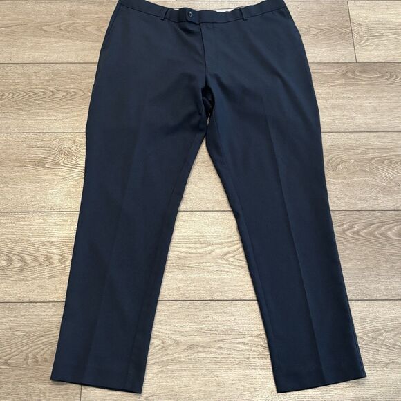 Peter Millar Golf Pants Mens 42x32 Crown Sport Preppy Navy Blue Casual - Picture 2 of 9